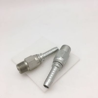 2部分のひだの油圧ホース フィッティング15611SW M NPTはまっすぐに回転する