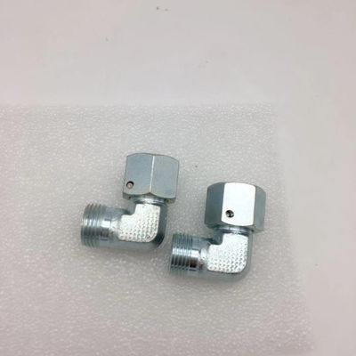 90度の肘の男性の転移の油圧共同メートル ホースのアダプターJIC NPT
